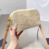 Fashion Bags 2024 Satchels Messenger Hobo Grass Shopping Woven Shoulder Camera Embroidery Bag Handbag Women Crossbody Zipper Totes Luxury Designer Purses Wallet