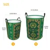 Laundry Bags Bohemian Persian Style Large Storage Basket Collapsible Baby Hamper For Nursery Toys Organizer Bins