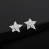 Spersonalizowane proste gwiazdy meteorowe komety Halloween anty alergia elegancka urocza temperamen srebro 925 Akcesoria biżuterii 230b