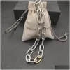 Hanger Kettingen Dy Diamond Heart Hanger Designer Ketting Voor Vrouwen En Mannen In Europa Amerika Paren Retro Madison Chain Gold Part Dhmeh