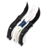 CRT 7471K EDC Pocket Folding Knife D2 Blade Wood/Bone/Micarta Handle Liner Holder Utility Outdoor Camping Hunting Survival Fold Knives Tool