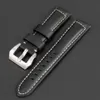 Watch Bands Leather strap fat rugged frosted head layer cowhide 20 22 24 26mm T230420272v