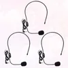 Mikrofoner 3st huvudmonterad mikrofon trådbunden högtalare bärbar rösthögtalare mic för män kvinnor