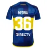 23 24 Boca Juniors CARLITOS CAVANI voetbalshirts 2023 2024 Benedetto VILLA MARADONA SALVIO MEDINA thuis uit derde voetbalshirt Heren kindertenue