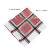 Sjaals Desert Shemagh sjaals zachte franjes Arabische headscarf unisex Keffiyeh Bandana Universal Headwrap Arabian Head Covering