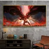 Jogo hd elden anel canvans decoração de casa quarto papel de parede cartaz adesivos decoração da parede arte tamanho personalizado lona