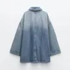 Robes décontractées de base TRAF ZR Robe en jean sexy pour femmes à manches longues élégantes et jolies jupes Y2k pour femmes Vêtements 2023 Arrivées 231219