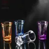Vinglas 10st Acrylic S Glass Colorful Spirit Unbreakable Bar Club Liquor Vodka Whisky Cup Party Drinkware 40ml