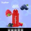 Vente chaude Supbar Mini Pot 8000 Puffs Vape Pen 600mAh Vaporisateur rechargeable Pod 18ml Prérempli de jus jetables Cigarettes électroniques