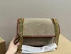 Axelväska medium designer chamois shopping handväskor handväska kvinnor läder totes handväska damer messenger crossbody väskor