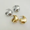 Stud 5 Paren Bean Stud oorbellen Glad metallic Sieraden Vrouwen Geschenk Fashion Trendy oorbellen 231218