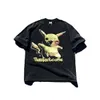 Vintage Tees T-Shirts Mens Eur Size Oversized Cartoon Print Shirt 1 Quality US Size Tee