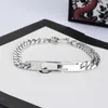 Neues klassisches Buchstabenarmband für Unisex, hochwertiges versilbertes Armband, Persönlichkeits-Charm-Armband, Modeschmuck, Supply2401