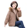 Mom's winter down jacket, women's , new middle-aged middle-aged and elderly women's thickened cotton jacket, women's clothing