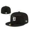 Casquettes de balle Prêt Stock Mexique Ajusté Lettre M Hip Hop Taille Chapeaux Baseball Adt Plat Peak Pour Hommes Femmes FL Fermé 7-8 Drop Livraison Fash Dhzxl