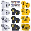 Custom NCAA College Football Michigan Woerines Jersey 12 Cade McNamara 9 JJ McCarthy 2 Blake Corum 3 Henning 25 Hassan Haskins 8 Ronnie