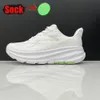 10A Hoka Hokas Designer Chaussures Bondi 7 Shifting Sand Goblin Blue Clifton 9 Cloud Ice Water Clifton8 Triple White Platform Hommes Casual Running Sneakers Femmes Formateurs