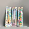 wholesale Packaging Bags Small Business Resealable Holographic Pen Bags for Packaging Lipgloss Jewelry Cosmetic Sample Bag ZZ