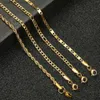 Anklets Minimalist Metal Anklets Women Gold Color Stainless Steel Figaro Rope Cu Link Leg Chain Basic Chic La Girl Jewelry 10inchL231219