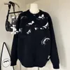 Sweater Designer heren- en dameshoodie Warme trui Mode truien Sweatshirt Trend jacquard breiwerk lange mouwen losse topkleding voor koppels