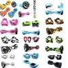 Accessori Custodia protettiva in silicone per scooter elettrico Hoverboard da 6,5 pollici Scooter autobilanciante 2 ruote Custodia in silicone per pelle 19 colori P