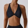 Tenue de yoga Femmes Stretch Compression Soft Bounce Control Support Twist Soutien-gorge Été Sports de course en montagne en plein air