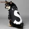 Odzież dla psa Nonor Pet Waterpood Kurtka Rain Rain Catsuit Modna refleksyjna deszczowa płaszcz z kapturem ubrania u odzież do małych zapasów