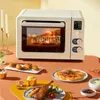 Hornos eléctricos 40L Horno Sobremesa Horno automático Multifuncional Gran Capacidad Pizza Hogar Sartén al Aire