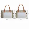 Men Dames Mode Waterdichte reistassen Handtas Oxford Doek Canvas Schouder Tote Bagage Weekend 's nachts 202211259B