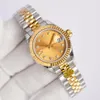 MM Designer Womens Watch Mm helautomatisk mekanisk kvartrörelse Rostfritt stål Strap Diamond Design