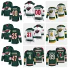 2023 Reverse Retro Minnesota Hockey Wilds 12 Matt Boldy Jerseys Jon Merrill Brandon Duhaime Liam Ohgren Danila Yurov Alex Goligoski Frederic 38