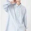 Женские блузки XEJ, хлопковая винтажная блузка, женская 2023, роскошная дизайнерская модная белая рубашка, женская одежда, весенне-осенняя одежда