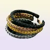 316l Rvs Ed Chain Kabel Draad Armbanden Mannen Goud Kleur Open Manchet Armbanden Armbanden Mannen Jewelry6416808