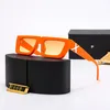 Modedesigner solglasögon klassiska PPDDA -glasögonglasögon utomhus strand solglasögon för man kvinna valfri triangulär signatur 8 färger tillgängliga