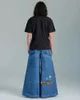Herenjeans JNCO Amerikaanse Baggy Streetwear Skateboardbroek Hip Hop Harajuku wijde pijpen jeans Grote zak Brede Broek Vintage 231219