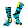 Women Socks 3D Graffiti Harajuku Hip Hop Thigh High Colorful Happy Funny Comfortable Cotton Long Fashion Printing Cool Sock