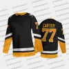 Maillot de hockey classique d'hiver 2023 87 Sidney Crosby 58 Kris Letang 59 Jake Guentzel 17 Bryan Rust 71 Evgeni Malkin Jeff Carter Tristan Jarry 48