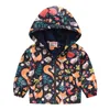 Vestes à capuche pour enfants de 2 à 3, 4 et 8 ans, vêtements d'extérieur de printemps, manteau pour bébés filles, vêtements coréens pour tout-petits, pull pour garçons