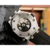 Ap Watches for Men Classical Men Watch Ap 15710 Auto Wristwatch 42mm Relgio Super Colone Mechanical Movement Back Transparent Rubber Strap Montre Royal