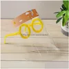 Party Masks Children Safety 10Pcs Transparent Fl Face Er Film Tool Anti Fog Material Mask Sunglass Drop Delivery Home Garden Festive Dh8Gc