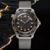 Aaa watch for men automatic mechanical watch 41mm bioceramic watch rubber strap sapphire waterproof luminous swimming sports watch holiday gift