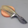 Haarborstels Handgemaakt hoornmateriaal Haarverzorging Massage Gereedschap Fijne tandkam Anti-statische zorg Haar Handmade van Ox Horn Comb 231218