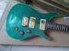 Paul Reed Tiger Flame Flame Maple Custom 24 Frts Green Electric Guitar Mahogany Body Bodywood Forfard