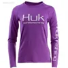 Accessori Accessori per la pesca Huk Shirt da pesca Performance Fishing Women Women Summer Sports Abbigliamento da pesca a maniche lunghe UV Prot