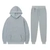 Herren-Trainingsanzüge, Kapuzenpullover-Set, einfarbig, Sweatshirt, lässig, langärmelig, Hoodies, Hosen, Polarfleece, zweiteilige Anzüge, Y2k-Jogginghose 231219