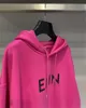 Cel Women and Men Men Hoodie Hoodie High версия осень дизайнер зимний новая базовая буква печатана C Семейная штучка с капюшоном.