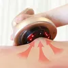 Massaging Neck Pillowws Electric Cupping Massage Guasha Scraping EMS Body Massager Vacuum Cans Suction Cup IR Heating Anti-Cellulite Fat Slimming 231218