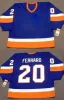 Islanders Retro Jersey 18 ED WESTFALL 19 BRYAN TROTTIER 20 RAY FERRARO 21 BRENT SUTTER 22 MIKE BOSSY 23 BOB NYSTROM Camisetas de hockey 42