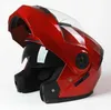 خوذات الخوذات نارية الخوذات نقطة مزدوجة أقنات وحدات خوذة مفتوحة مفتوحة الوجه الكامل Cascos Moto Motocicleta capacete للرجال
