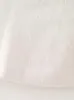 Serbatoi da donna Primavera Donna Pelliccia sintetica Bianco Slim senza maniche Top corto Donna 2024 Moda Indietro Cerniera Gilet senza spalline